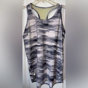 Athleta Girls Like New Grey Workout tankTop